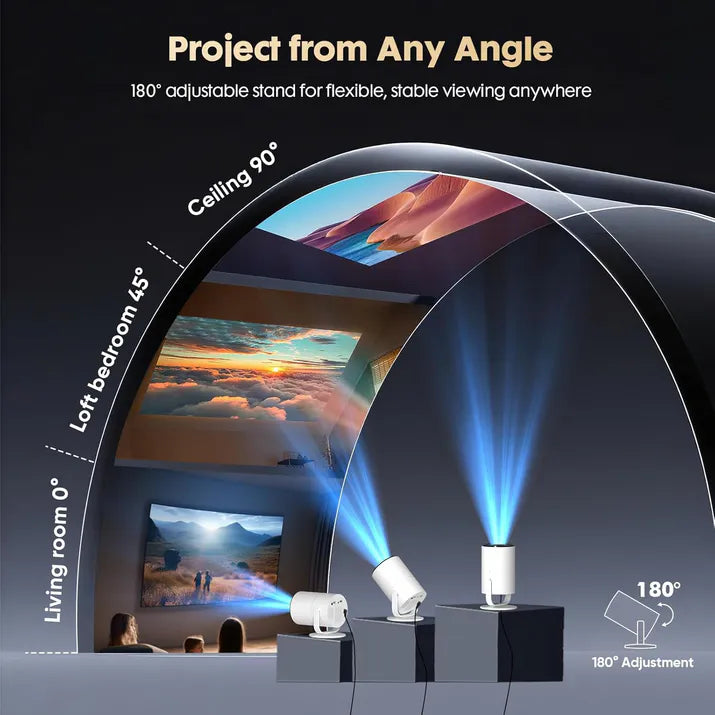 Portable HD Wireless Projector